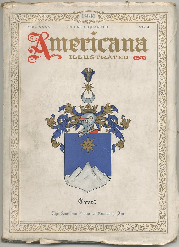 Item #132110 Americana Illustrated: October, 1941, Volume XXXV, Number 4
