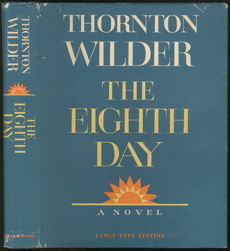 Item #132206 The Eighth Day, Large Type Edition. Thornton WILDER.