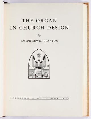 The Organ in Church Design