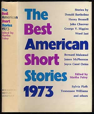 Item #136798 The Best American Short Stories 1973: The Yearbook of The American Short Story. Martha FOLEY.