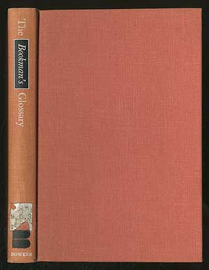 Item #137571 The Bookman's Glossary. Mary C. TURNER.