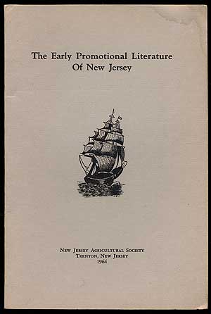 Item #139143 The Early Promotional Literature of New Jersey. Harry B. WEISS.