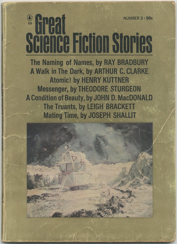 Item #143414 Great Science Fiction Stories: Number 3. RayArthur C. Clarke BRADBURY, Jack Vance, Margaret St. Clair, Joseph Shallit, Leigh Brackett, John D. MacDonald, Theodore Sturgeon, Henry Kuttner, William Ratigan, Jim HENDRYX, Jr.