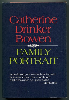 Item #150574 Family Portrait. Catherine Drinker BOWEN