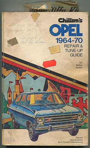 Item #153305 Chilton's Repair and Tune-Up Guide: Opel 1964-1970