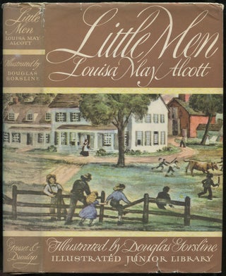 Item #154722 Little Men: Life at Plumfield with Jo's boys (Illustrated Junior Library). Louisa...
