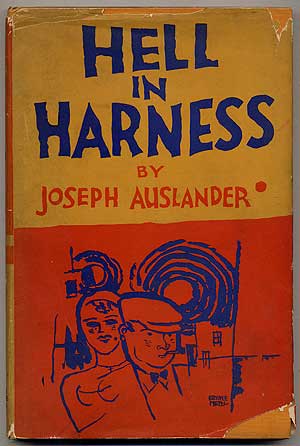Item #15937 Hell in Harness. Joseph AUSLANDER.
