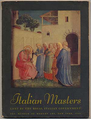 Item #159889 Italian Masters: Lent By The Royal Italian Government: January to March, 1940