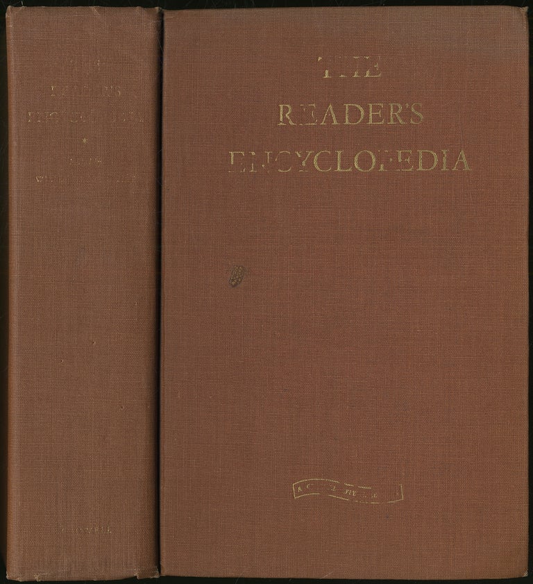 Item #172930 The Reader's Encyclopedia: An Encyclopedia of World Literature and the Arts. William Rose BENET.