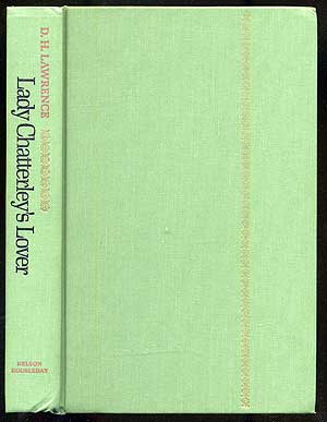 Item #175678 Lady Chatterley's Lover. D. H. LAWRENCE