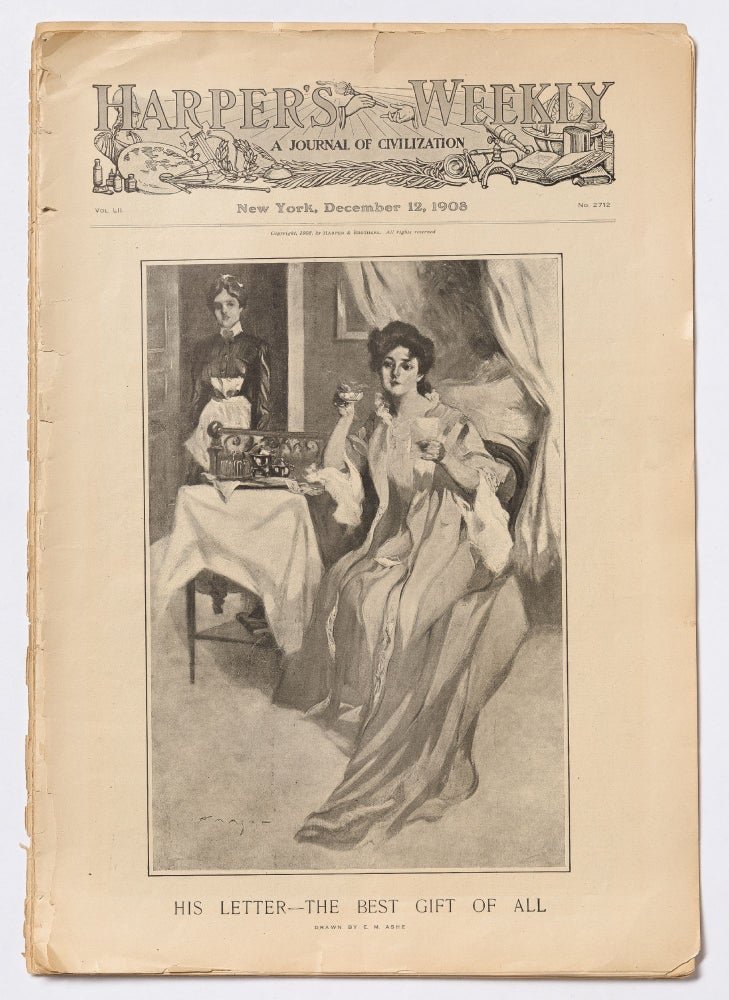 Item #185079 Harper's Weekly: December 12, 1908, Vol. LII, No. 2712. George HARVEY.
