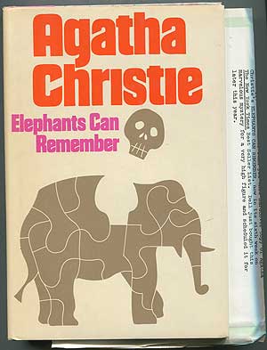 Item #186799 Elephants Can Remember. Agatha CHRISTIE