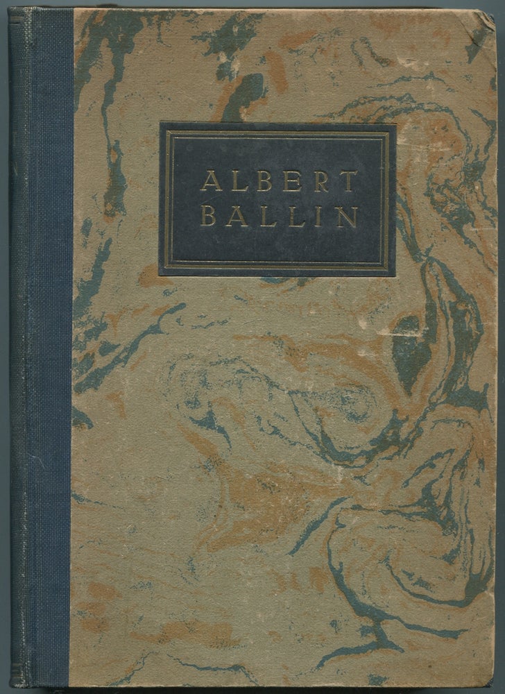 Item #187677 Albert Ballin. Bernhard HULDERMANN.