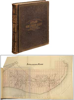 Item #188184 Historical and Biographical Atlas of the New Jersey Coast. H. C. WOOLMAN, T. F. Rose, T T. Price.