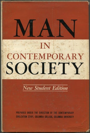 Item #191505 Man In Contemporary Society: A Source Book Prepared Under The Direction Of The...