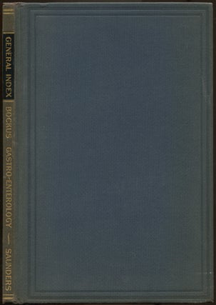 Item #191556 Gastro-Enterology: General Index. Henry L. BOCKUS