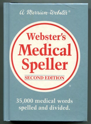 Item #191698 Webster's Medical Speller
