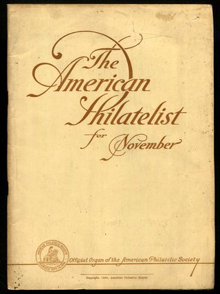 Item #191719 The American Philatelist &ndash; Vol. 50, No. 2, November 1936: Whole No. 430
