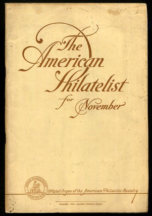 Item #191719 The American Philatelist – Vol. 50, No. 2, November 1936: Whole No. 430