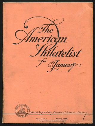 Item #191720 The American Philatelist &ndash; Vol. 51, No. 4, January 1938: Whole No. 444