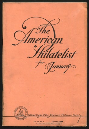 Item #191720 The American Philatelist – Vol. 51, No. 4, January 1938: Whole No. 444