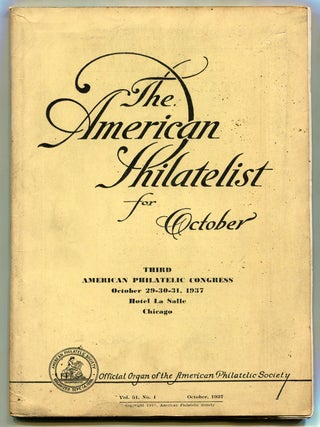 Item #191721 The American Philatelist &ndash; Vol. 51, No. 1, October 1937: Whole No. 441