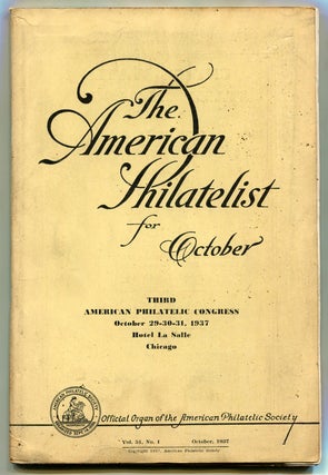 Item #191721 The American Philatelist – Vol. 51, No. 1, October 1937: Whole No. 441