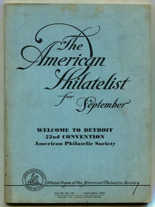 Item #191722 The American Philatelist &ndash; Vol. 50, No. 12, September 1937: Whole No. 440