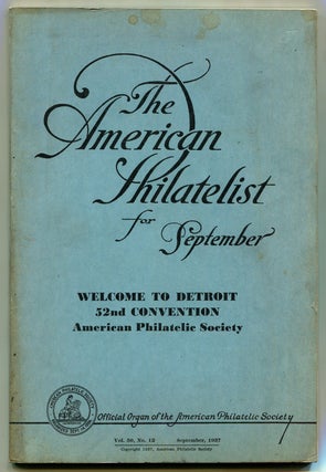 Item #191722 The American Philatelist – Vol. 50, No. 12, September 1937: Whole No. 440