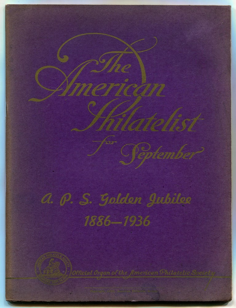Item #191724 The American Philatelist &ndash; Vol. 49, No. 12, September 1936 (A.P.S. Golden Jubilee)