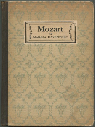 Item #192354 Mozart. Marcia DAVENPORT