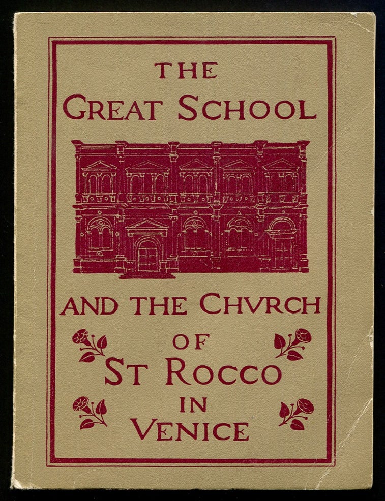 Item #192725 The Great School and the Church of St Rocco in Venice