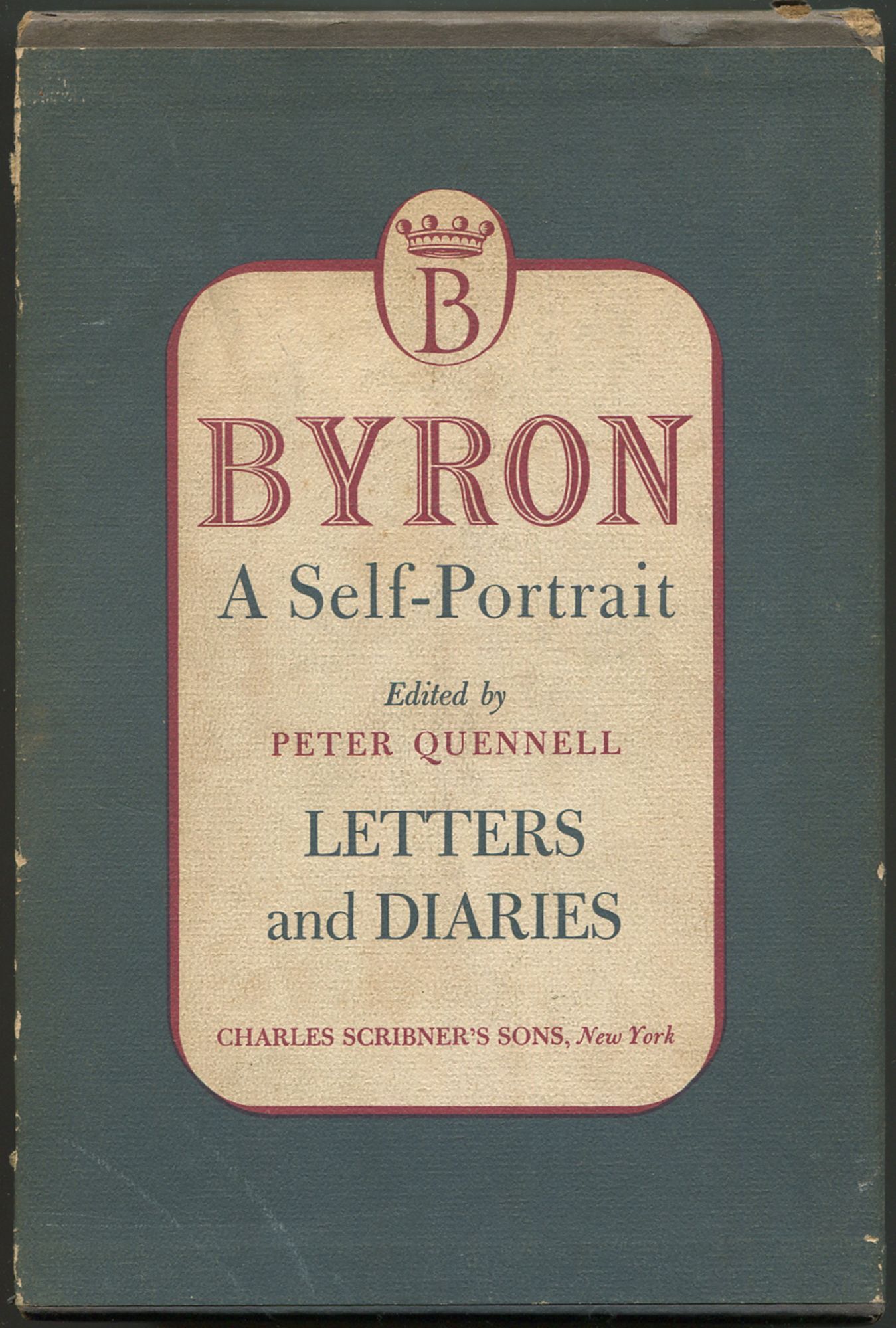 Byron: A Self-Portrait: Letters and Diaries 1798 To 1824 With Hitherto ...
