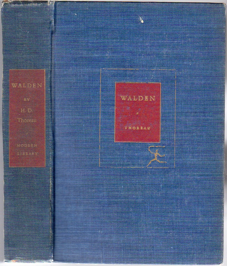 Item #195812 Walden and Other Writings of Henry David Thoreau. Henry David THOREAU.
