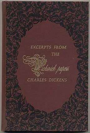 Item #195978 Excerpts From The Pickwick Papers. Charles DICKENS