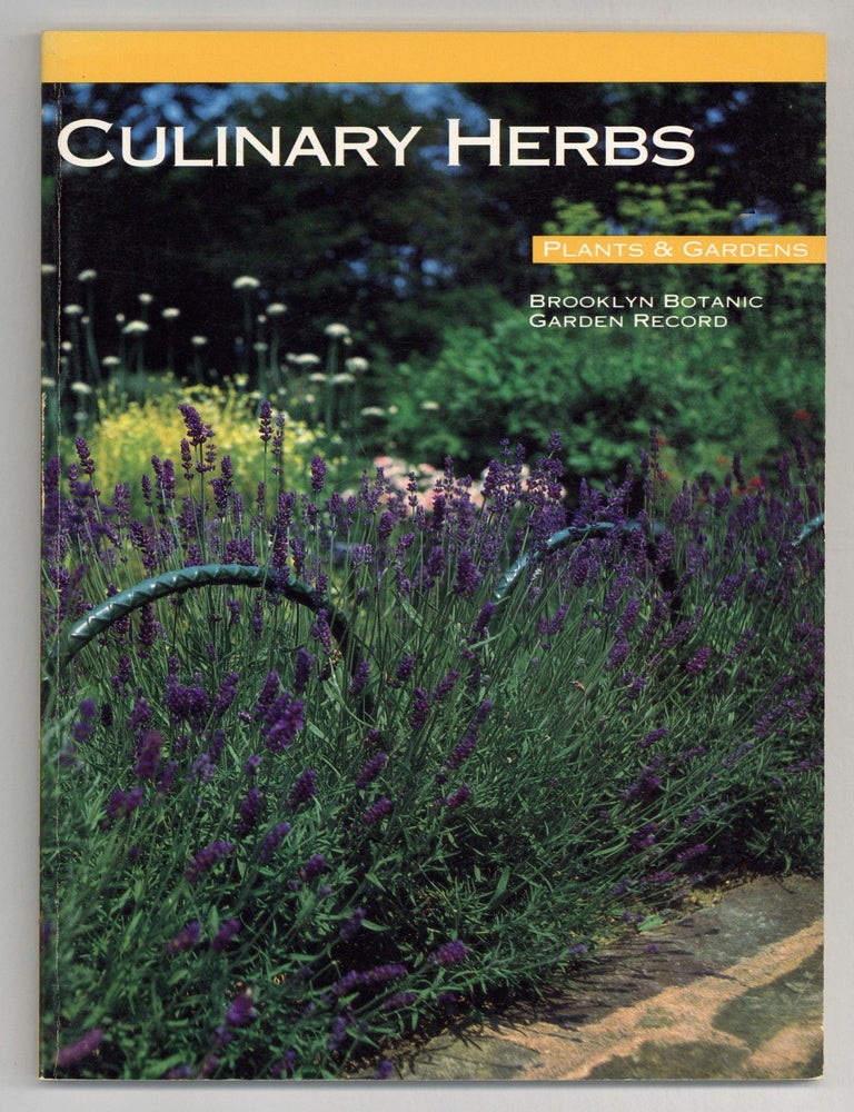 Item #197574 Plants and Gardens, Brooklyn Botanic Gardens Record: Culinary Herbs: Plants and Gardens - Handbook #98 (Vol. 38, No. 2)