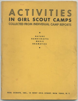 Item #204169 Activities in Girl Scout Camps