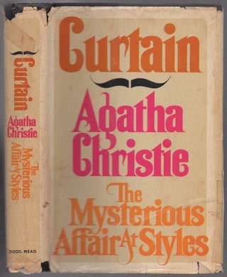 Item #206147 CURTAIN and THE MYSTERIOUS AFFAIR at STYLES. Agatha CHRISTIE