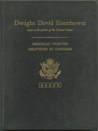 Item #206205 Memorial Services In The Congress Of The United States And Tributes in Eulogy Of...