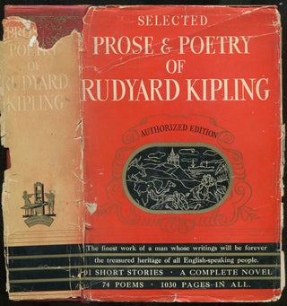 Item #207649 Selected Prose & Poetry of Rudyard Kipling, Authorized Edition. Rudyard KIPLING