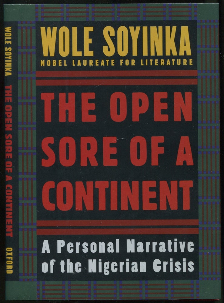 Item #214051 The Open Sore of a Continent: A Personal Narrative of the Nigerian Crisis. Wole SOYINKA.