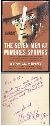 Item #22130 The Seven Men at Mimbres Springs. Will HENRY, Heck Allen aka Clay Fisher