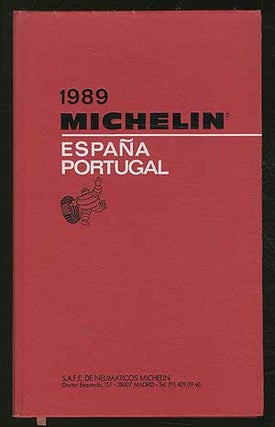 Item #222808 [Cover title]: 1989 Michelin: España Portugal