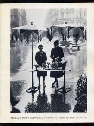 Item #223997 Important Photographs: Tuesday, November 9, 1976 (Sale number 3918