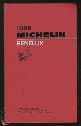Item #226190 [Cover title]: 1986 Michelin: Benelux