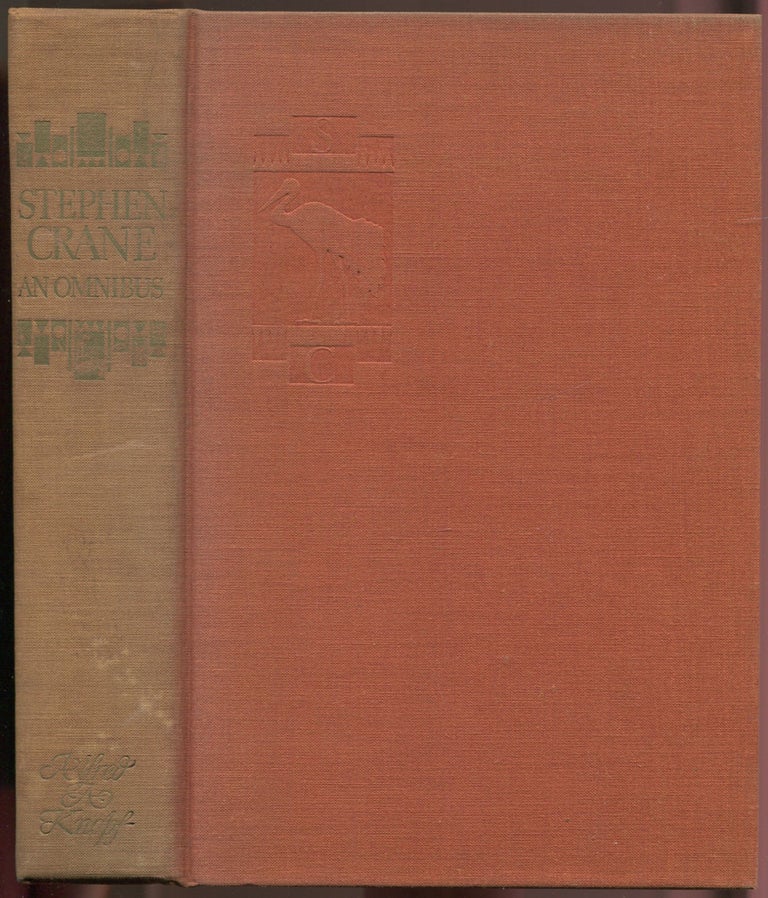 Item #231714 Stephen Crane: An Omnibus. Robert Wooster STALLMAN, edited, introduction and notes by, introduction, notes by.