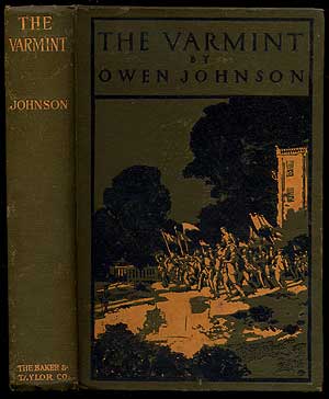 Item #23176 The Varmint. Owen JOHNSON