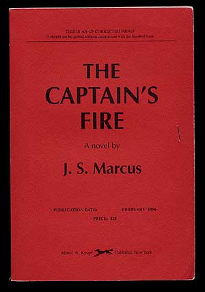 Item #23691 The Captain's Fire. J. S. MARCUS.