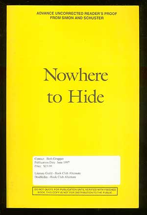 Item #23720 Nowhere to Hide. James ELLIOTT.