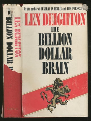 Item #242652 The Billion Dollar Brain. Len DEIGHTON